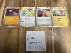 Pokemon TCG 8 Card Lot - Sequential errors - Image 1