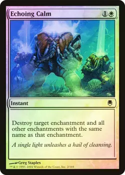 MTG FOIL Echoing Calm - Darksteel #002 - Image 1