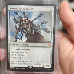 Wizards of the Coast Sire of Seven Deaths 1 Foundations Mythic Regular Colorless - Image 1