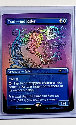 MTG Magic the Gathering Secret Lair 30th Countdown Foil #1997 Tradewind Rider - Image 1