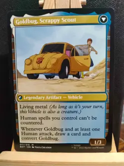 Goldbug, Humanity's Ally - Universes Beyond: Transformers - NM (see pics) MTG - Image 2