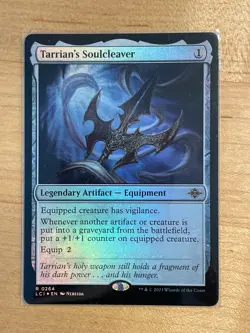 MTG NM Tarrian's Soulcleaver Foil [Lost Caverns of Ixalan] - Image 1