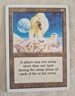 Winter Orb Revised Edition White Border Magic the Gathering MTG - Image 1