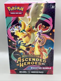 Pokemon TCG: Ascended Heroes Booster Bundle Factory Sealed - Image 1