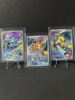 Gen 4 Sinnoh Starters First Partner Illustration Collection Series 1 Pokemon TCG - Image 1