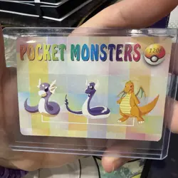 1999 Vintage Pocket Monsters Vending Prism - Poliwrath, Poliwhirl, Poliwag #1200 - Image 2