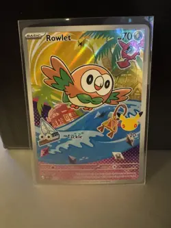 First Partner Illustration Collection Series 1 Gen 7 Alola Starters Pokemon TCG - Image 4