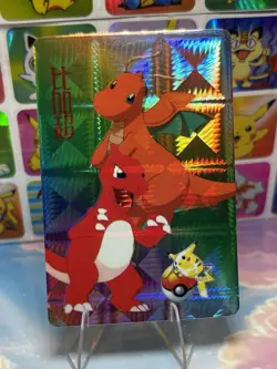 Pokemon Vintage Pocket Monsters Vending HOLO Prism Sticker 1998 Nintendo Bandai - Image 1