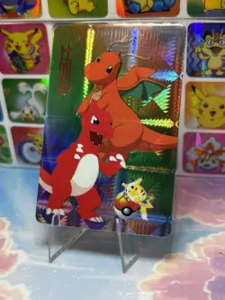 Pokemon Vintage Pocket Monsters Vending HOLO Prism Sticker 1998 Nintendo Bandai - Image 4