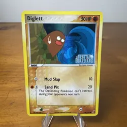 Diglett MP 50/100 Reverse Holo Stamped Crystal Guardians Pokemon 2006 HP READ - Image 1