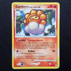 Castform Sunny Form 51/146 Uncommon Legends Awakened Pokemon Heavily Played - Image 1