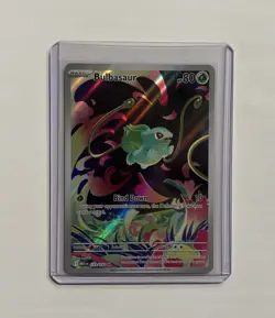 Pokemon TCG Bulbasaur Mega Evolution 133/132 Near Mint Condition - Image 1