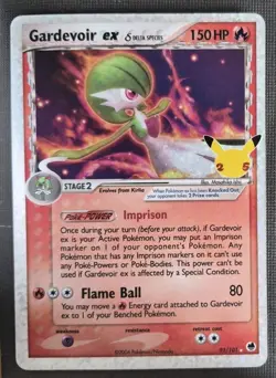 GARDEVOIR EX 93/101 CLASSIC COLLECTION CELEBRATIONS 25TH ANNIVERSARY POKEMON NM - Image 1