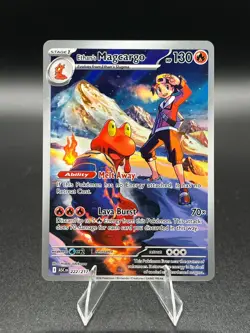 Ethan's Magcargo 222/217 Illustration Rare Ascended Heroes Pokemon Holo NM - Image 3