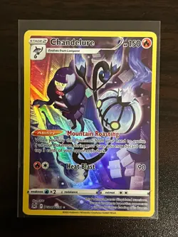 2022 Pokemon Sword & Shield Lost Origin Chandelure Trainer Gallery #TG04/TG30 - Image 1