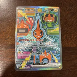 Pokemon TCG Rotom ex 126/094 Me02 Phantasmal Flames SIR Holo Eng NM - Image 1