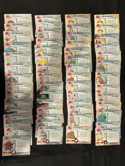 1999 Topps Pokemon TV Series 1 Non Foil Lot - NM/LP (56 Total) UK Print - Image 2