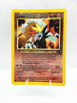 MP Entei 34/53 Wotc Promo Reverse Holo Pokemon Tcg - Image 1