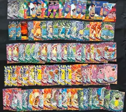 1999 Topps Pokemon TV Series 1 Non Foil Lot - NM (93 Total) Black Logo - Image 1
