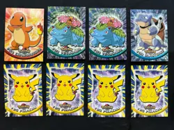 1999 Topps Pokemon TV Series 1 Non Foil Lot - NM (93 Total) Black Logo - Image 2