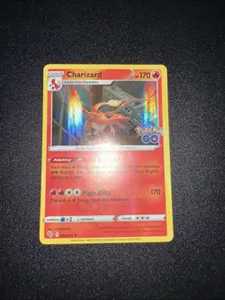 Pokemon TCG Charizard 010/078 Pokemon GO Holo Rare NM/LP - Image 1