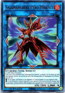Salamangreat Pyro Phoenix - MP20-EN169 - Ultra Rare - 1st Edition Yugioh - Image 1