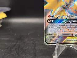 Pokemon TCG Moltres Zapdos Articuno GX 66/68 Full Art Hidden Fates Holo NM - Image 4
