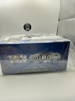 Pokemon TCG Stellar Crown ETB Elite Trainer Box - Scarlet & Violet - New Sealed - Image 2