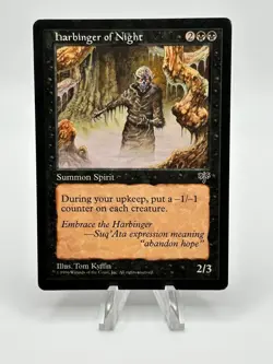 Harbinger of Night - Mirage - Magic the Gathering (MTG) - Image 1