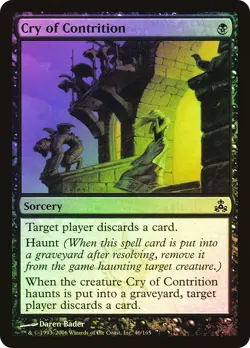 MTG FOIL Cry of Contrition - Guildpact #046 - Image 1