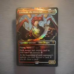 Wizards of the Coast Borderless Lorehold, the Historian SOS #284 Mythic Foil - Image 1