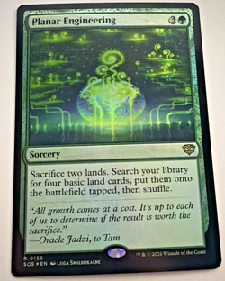 MTG Planar Engineering Foil 158 Secrets of Strixhaven NM - Image 1