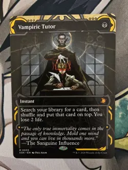 Vampiric Tutor Mystical Archive MTG Secrets Of Strixhaven - Image 1