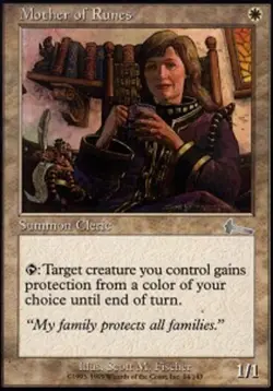 Moderate Play x 1 Mother of Runes - Foil Urza's Legacy - Image 1