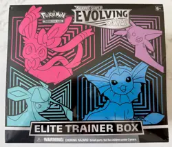 Pokemon TCG Sword & Shield Evolving Skies Elite Trainer Box ETB English 2021 - Image 1