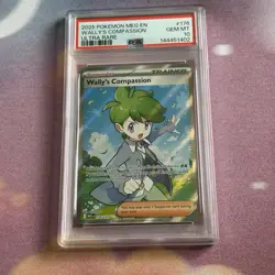 PSA 10 Wall’s Compassion 176, Pokemon Single Mega Evolution, Gem Mint - Image 1