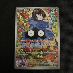 Erika's Tangela 218/217 Illustration Rare Ascended Heroes Pokemon TCG Card MINT - Image 1