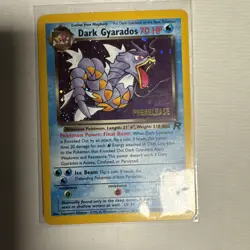 Pokemon Prerelease Holo Dark Gyarados – Team Rocket- 8/82 - Image 1