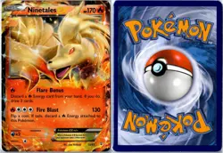 Pokemon Card - Ninetales EX EX Rare Holo 13/83 Generations Lightly Played - Image 3