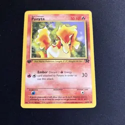 Ponyta | NM/M | Team Rocket 1st Edition 64/82 | Common | Pokemon - Image 1