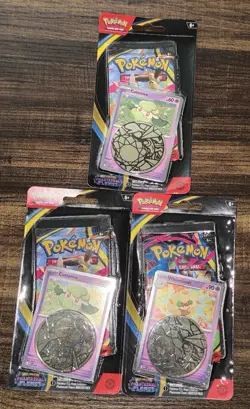Pokemon TCG Phantasmal Flames 1 Pack Blister New Factory Sealed Lot Of 3 - Image 1