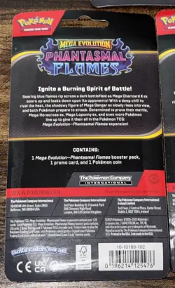 Pokemon TCG Phantasmal Flames 1 Pack Blister New Factory Sealed Lot Of 3 - Image 3