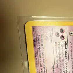 Pokemon TCG Dark Alakazam 18/82 Team Rocket Rare MP-HP English 2000 - Image 2