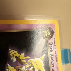 Pokemon TCG Dark Alakazam 18/82 Team Rocket Rare MP-HP English 2000 - Image 4