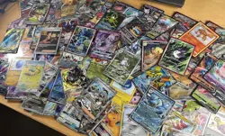 100x Pokemon Cards Bundle! 10 Rare/holo/rev Holo + 2 V,EX,GX,VMAX Guarantee ✅✅ - Image 2
