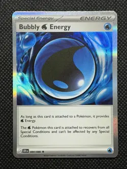 Pokemon TCG Bubbly Energy Special Energy Holo Rare 084/086 CRI 2026 - Image 1