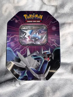 Pokemon TCG Azure Legends Dialga/Kyogre/Xerneas Tin 60ct Sealed 6+ - Image 1