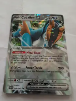 Cobalion ex 064/086 - Double Rare - Pokemon TCG: Chaos Rising - English NM - Image 1