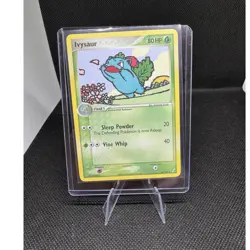 Pokemon Ivysaur Uncommon EX Crystal Guardians Card 34/100 80 HP Stage 1 Regular - Image 1
