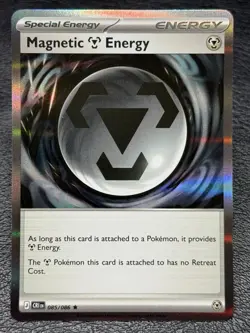 Magnetic Energy 085/086 - Holo Rare - Pokemon TCG: Chaos Rising - English NM - Image 1